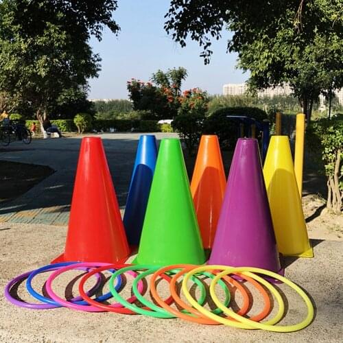 Hoop Ring Toss Plastic Ring Toss Quoits Garden Game Pool Toy Outdoor Set Funny Kids Sport Hoop Ring Toys Birthday Xmas Gifts