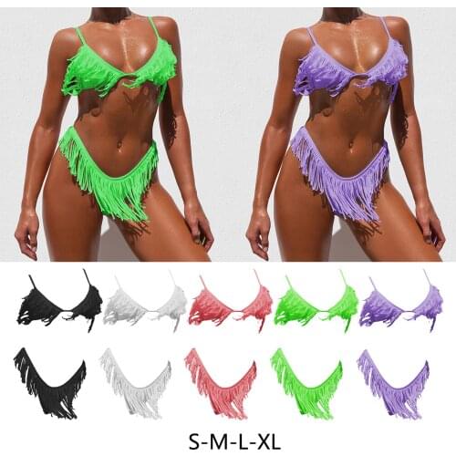 Bikini Set Two Pieces Brazilian Swimwear Costume Beach Bathing Suit Tankini
