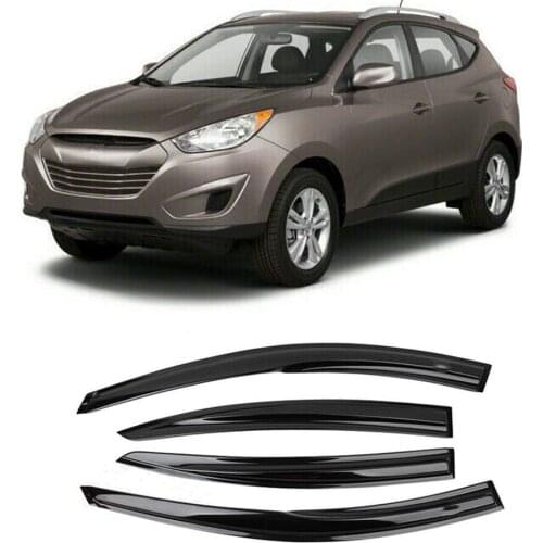 For Hyundai Tucson 2006 2007 2008 2009 2010 2011 2012 2013 Window Visor Wind Rain Sun Smoke Guard Deflector Vent Shade Shelter