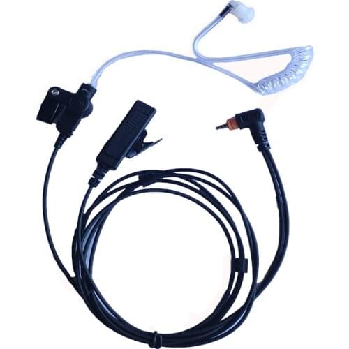 NEW Two Way Radio Earpiece Acoustic Tube Headset For Walkie Talkie Motorola SL1K SL1600 SL1M SL7550 SL4000