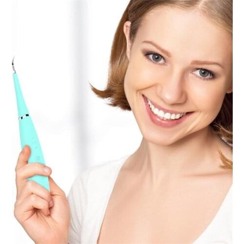 New 30pcs/lot Usb Recharge Vibrition Dental Scaler Tooth Calculus Remover Tooth Stains Tartar Cleaner Tool Whiten Teeth