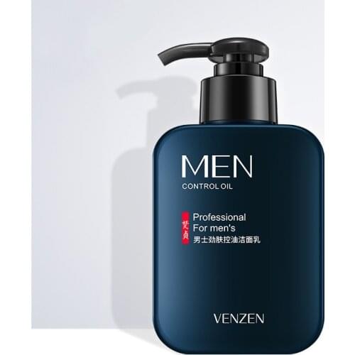 Refreshing Oil Control Moisturizing Facial Cleanser Deep Cleansing Moisturizing Facial Cleanser For Men