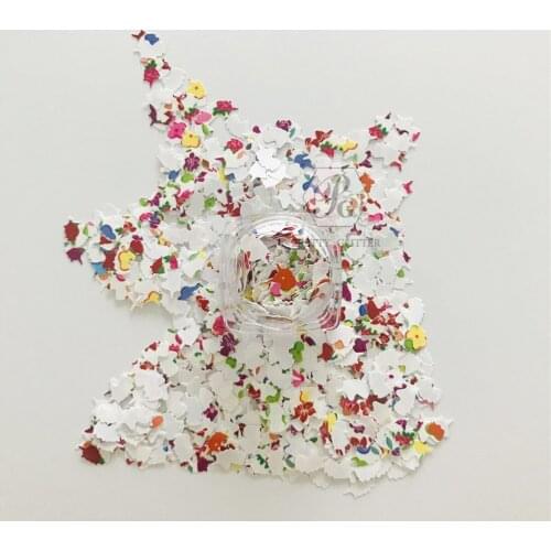 PrettyG 10g-200g Unicorns Shapes Glitter Sequins for Resin DIY Making Art Craft Nail Makeup Decoration Accessories