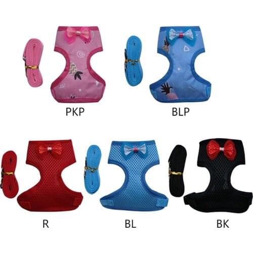 Adjustable Chicken Harness with Leash Elastic Comfortable Wearable Small Pet Harness for Duck Goose Hen Training Walking