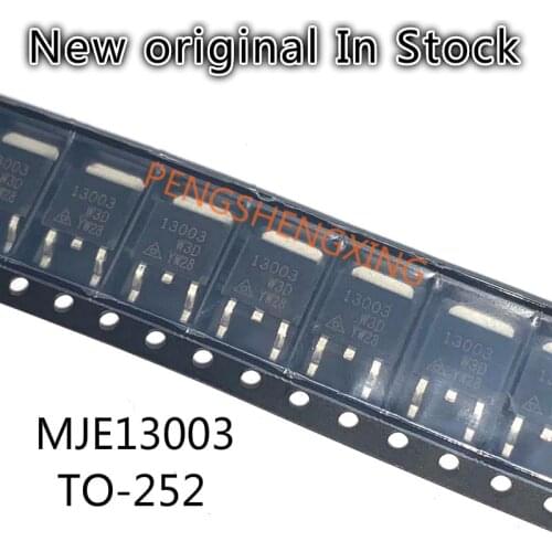 10PCS/LOT MJE13003 TO-252 E13003 3DD13003 New original spot hot sale