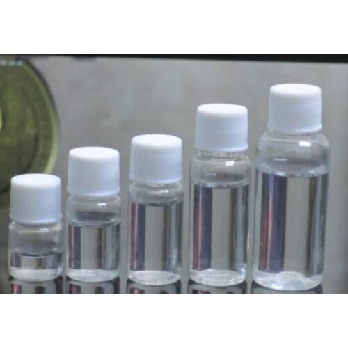 20pcs 5 8 10 20 30ml Transparent Empty Plastic Bottle Pharmacy Vitamin Capsule Bottle with Screw Cap Clear Liquid Bottle Jars