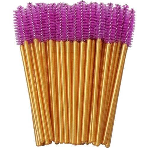 300PCS/lot Eyelash brushes Makeup brushes Disposable Mascara Wands Applicator Spoolers Eye Lashes Cosmetic Brush Makeup Tools