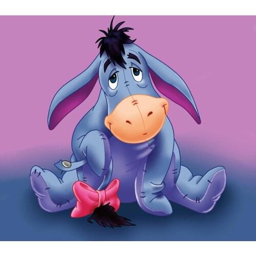 5D DIY Diamond Painting Cartoon Donkey Rhinestone Mosaic Diamond Embroidery Full Drill Cross Stitch Kits Home Decor Art Gift