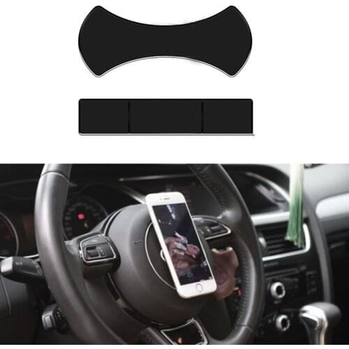 Super Nano Rubber Pad Car Phone Holder For Mobile Car Mount Tablet GPS Portable Non-Slip Stand Stick Glue Sticker Washable