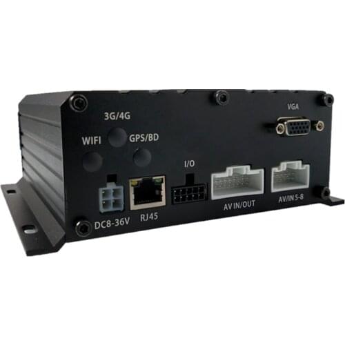 Full hd car surveillance video recorder 8 channel hdd 1080P/960P/720P/D1 mobile dvr