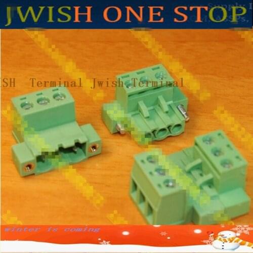 Free solder wire to wire with ear pluggable terminal 2EDG / KF 2EDGRKP-5.08mm 2EDGRKP-5.08 2EDGRKP 5.08 9p 10p 11p 12p 14p 16p