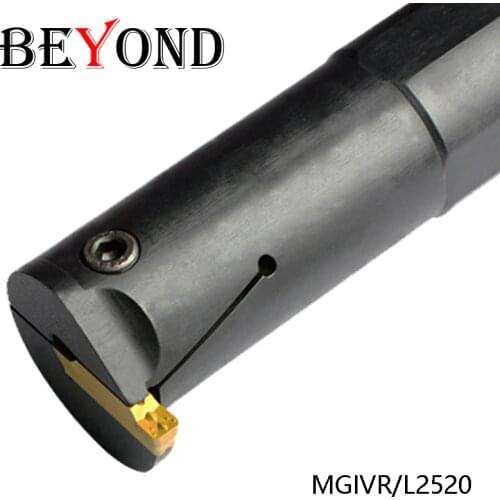 BEYOND MGIVR2520 MGIVR 2520 MGIVR2520-3 Internal Grooving Groove Slotting Turning Lathe Tool Holder CNC Boring Bar Cutter Tools