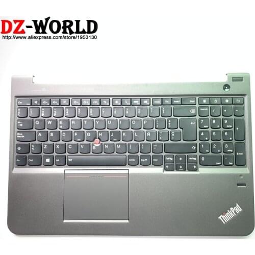 ES Spanish Backlit Keyboard with Palmrest Touchpad for Lenovo Thinkpad S5 S531 S540 Backlight Teclado 00HM834 04X1819 00HM871