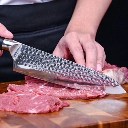 Kitchen Knife Stainless Steel 8" Chef Knives Slicing Cleaver Cutting Cooking Tool Knives Accessories Kitchen Tools Professional