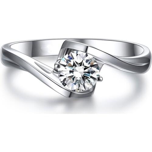 Fashion Korea Jewelry Zircon Ring Personality Elegant Female Wedding Engagement for Women Jewelry Rings Wholesale Dropshipping