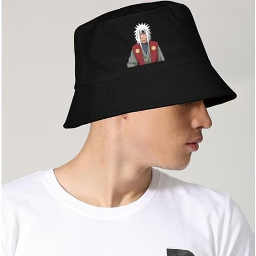 Ninja Novelty Adorable Anime Frog Kakashi Hatake Anime Bucket Hat Women Akatsuki Unisex Bucket Hat Men Fisherman Hat