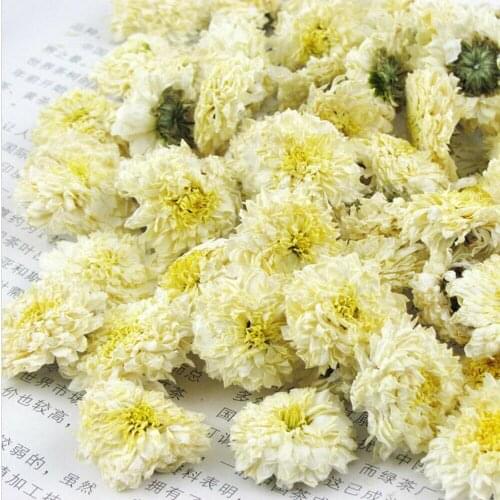 Organic Premium HuangShan White Tribute Chrysanthemum CHa 500g