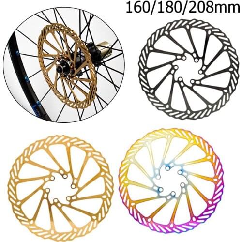 Mountain Bike Brake Disc Rotor 160/180/203mm Hydraulic Disc Pad With 6 Bolts For Shiman-o Alivio/Deore Disc Brake Systems