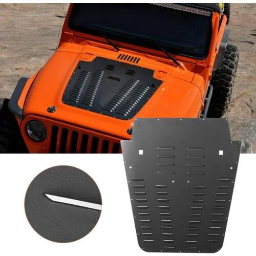 1 Pcs Hood Louver Engine Vent Outet Insert Radiator Cooling Panel Fits for Jeep Wrangler TJ LJ Brand New Auto Accessories