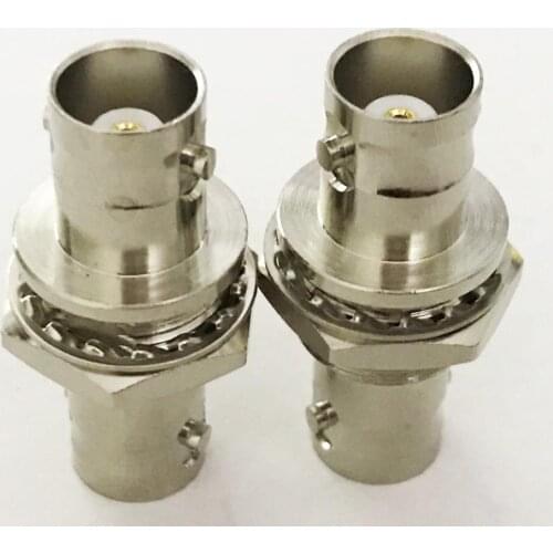 5pcs BNC Female to BNC Jack Nut Panel Mount Adapter Connector 50ohm