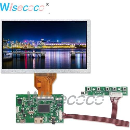 7.0 inch TFT LCD resolution 800×480, with control panel remote control