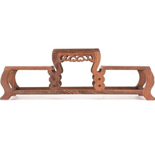 Antique Wooden Decoration Craft Treasure Cabinet Display Wenge Shelves Of Chinese Style Furnishing Articles Teapot Shelf