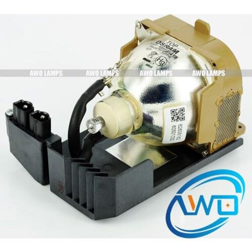 AWO Free Shipping U7-300 original Projector Lamp with Housing for PLUS U7-132/U7-132H/U7-132HSF/U7-132SF/U7-137/U7-137SF/U7-300