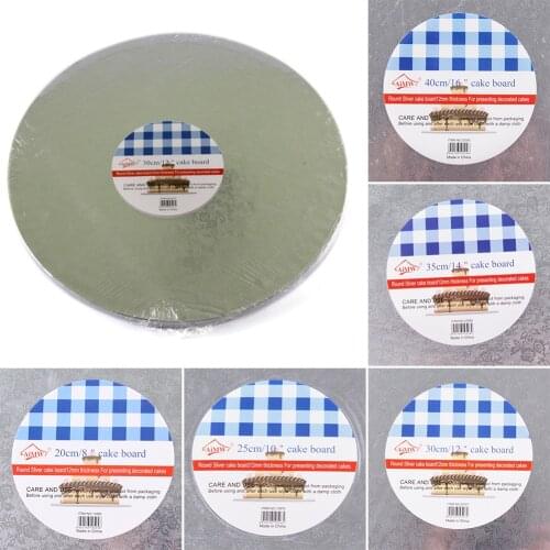 Inch Thick Round Cake Boards NonStick Mousse Paper Circle Base Cardboard Paper Mousse Cupcake For Cake Tray Pad Like-minded
