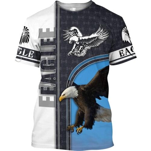 Native Eagle Tattoo Mens 3D Print Casual T-Shirts Unisex Tops Harajuku Summer Tees Hip-Hop Women Short Sleeve Plus Sizes 02