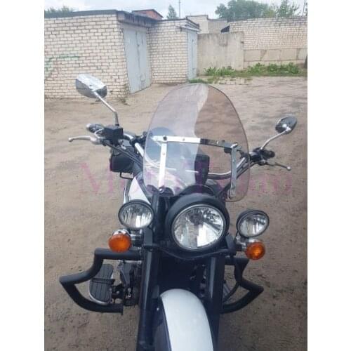 New motorcycle motorbike Windshield Windscreen For Harley Dyna Fat Street Bob Dark Hard Candy Custom FXDF FXDB Transparent