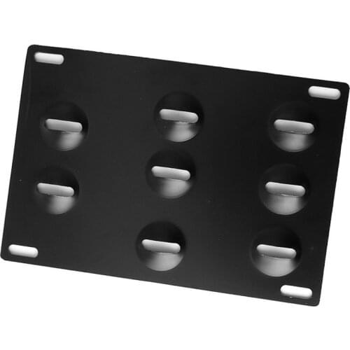 Front Bumper Tow Hook License Plate Mount Bracket Holder For BMW For Toyota For Honda For VW For Nissan EP-LPH