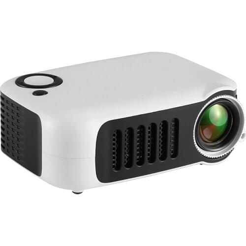 Mini USB Projector Portable LCD Display Video Projector for Cartoon Movies Small Pocket Home Phone Projector for Home Projector