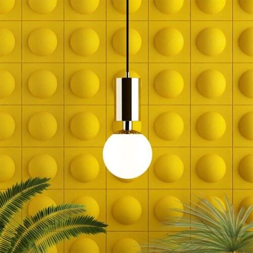 Postmodern Minimalist Household LED Small Chandelier Creative Bedside Dining Room Bedroom Bar Decor Adjustable Hanging Lighting