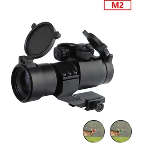 Red Dot sight M2 Tactical Hunting Sighting 32mm Reflex Scope Riflescopes Laser Gun Aiming Hunting Accessories For 20mm Rail