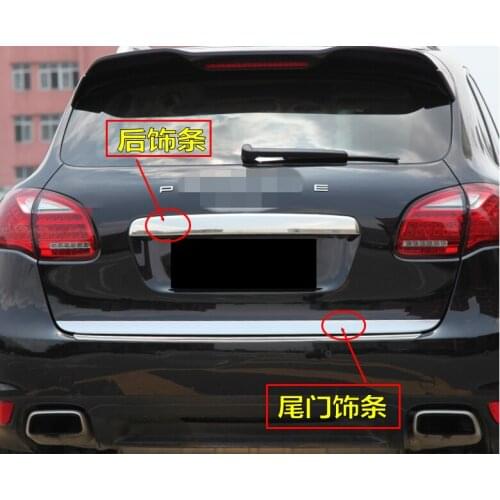 Applied to Models 11-14 of Rear Electroplating Tail Door Carling Trunk Trim Strip