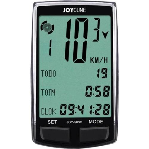 Cycling Bicycle Speedometer Backlight Dual Battery Automatic Wake-up Wireless Anti-interference Stopwatch Riding Computers