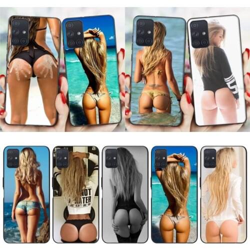 ZOROXU Sexy ass Underwear Bikini Woman girl Phone Case For Samsung Galaxy S20 21 Note10 20 A30 50 70 71 Plus Ultra