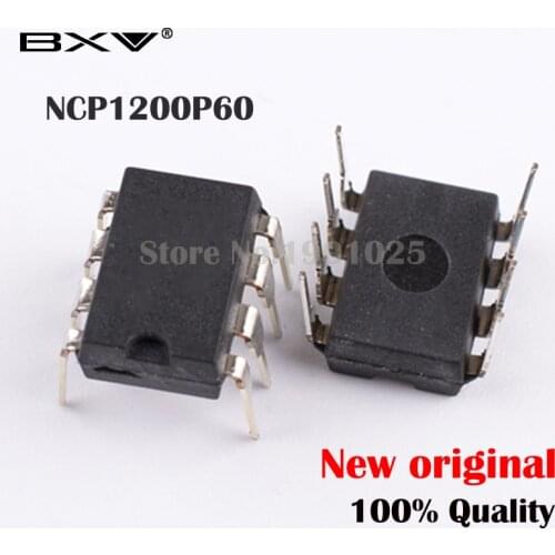 10pcs NCP1200P60 1200P60 NCP1200 DIP-8 new original In Stock