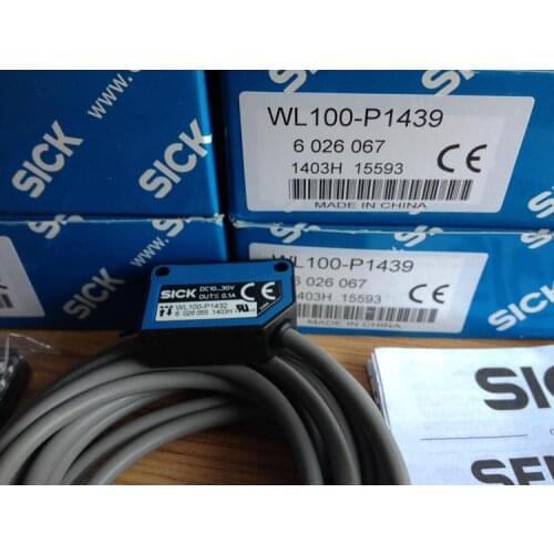 100% new original Wesk SICK mirror reflected light switch WL100-P1439 WL100-P1432