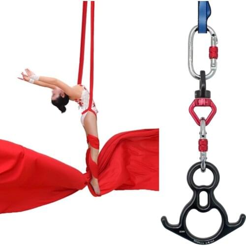14Yards/12.8m Set Fly Premium Aerial Silks for home Yoga Ombre Extension Straps Antigravity Aerial Yoga indoor Swing
