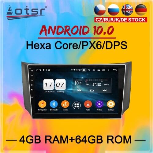 2 Din IPS Screen Android 10 DSP Car Multimedia Player For Nissan Sylphy 2012 2013 - 2018 Navigation Audio Radio Stereo head unit