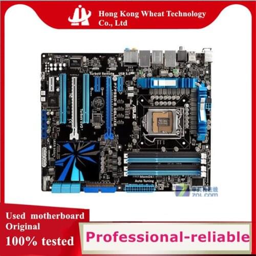 For ASUS P7P55D-E Deluxe Motherboard Socket LGA 1156 DDR3 P55 Original Desktop Mainboard Used Mainboard