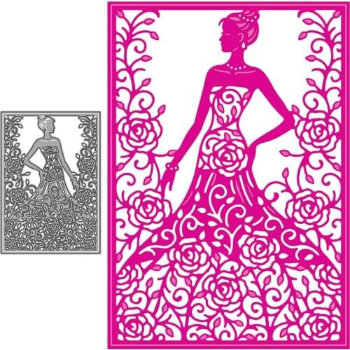 Fairy Hollow out Metal Cutting Dies for Scrapbooking New Mold Cut Stencil Handmade DIY Card Make Mould Model Craft Decoration