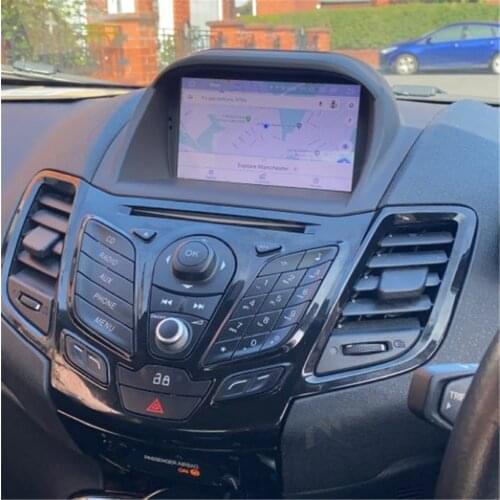 IPS Screen Android 8.0 Car DVD Multimedia player head unit for Ford Fiesta 2013 2014 2015 2016 with GPS navigation Radio stereo