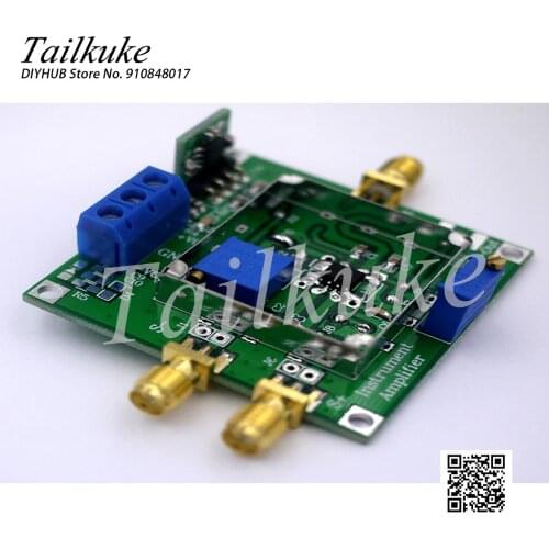 Instrumentation Amplifier AD623 Amplifier Module Single Power Supply Single-ended/differential Millivolt Microvolt Small Signal