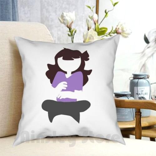 A Cool Animator Pillow Case Printed Home Soft DIY Pillow cover Neat Animations Jaiden Cool Computer Graphics Awesome