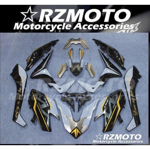 New ABS Motorcycle Fairing Kits Fit For Yamaha TMAX530 Tmax 530 2017 2018 2019 17 18 19 T-MAX tmax530 Bodywork Set Black Gray