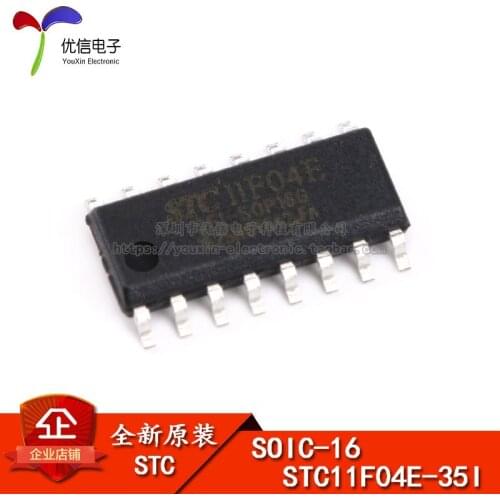 Original the STC (macrocrystalline) patch STC11F04E-35I-SOP16G SOP-16 chip