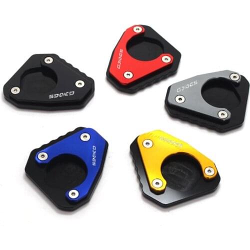 FOR BMW G310GS G 310GS G 310 GS 2017-2018 Motorcycle Kickstand Extension Plate Foot Side Stand Enlarge pad