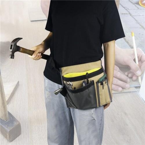 New Waist Pack Outdoor Tools Bag Pouch Waterproof Gardening Military Belt Waist Packs Portable Adjustable Travel Tool Waist Bag